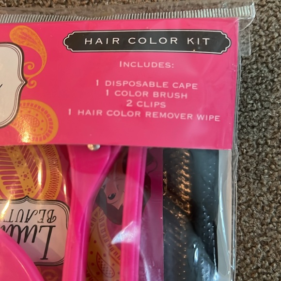 Lulu Beauty 5 Piece At Home Hair Coloring accessory Kit Cape Brush Clips remover - Picture 3 of 3